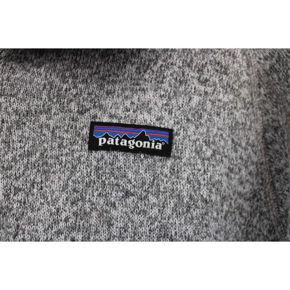 Patagonia Womens 1/2 Zip Better Sweater Size Large GRAY - Picture 5 of 8